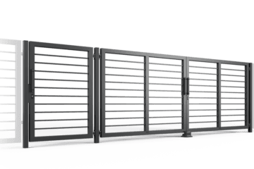 ogrodzenie palisadowe brama uchylna P002(P22) BORDER KONSPORT