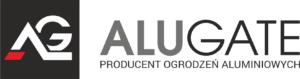 ALUgate producent ogrodzeń aluminiowych logo